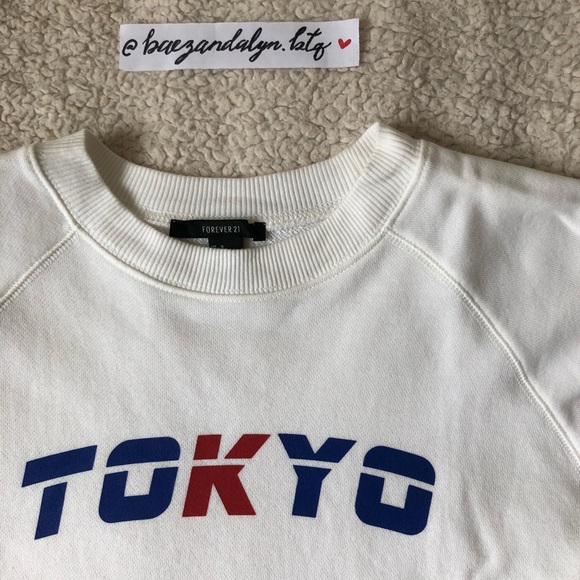 F21 “TOKYO” Crop Tee // SOLD VIA INSTAGRAM - Picture 2 of 2